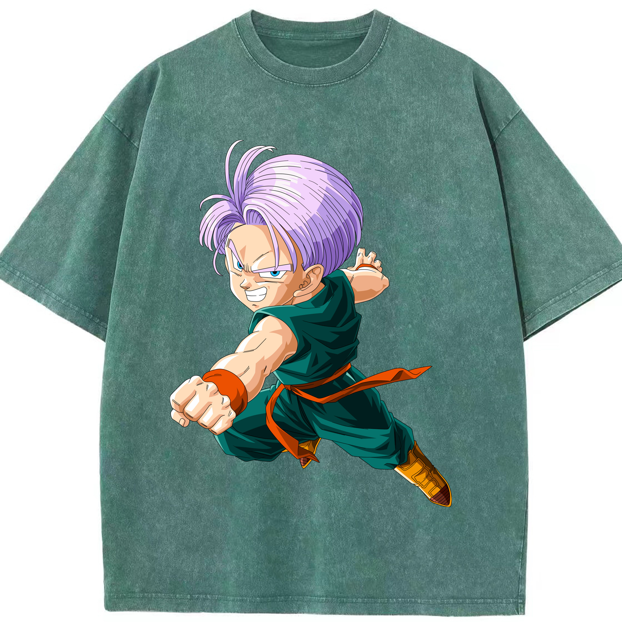 （画像用） 北斗の拳 Fist of the North Star 綿100% ヴィンテージ風 半袖Tシャツ（フロントプリント）